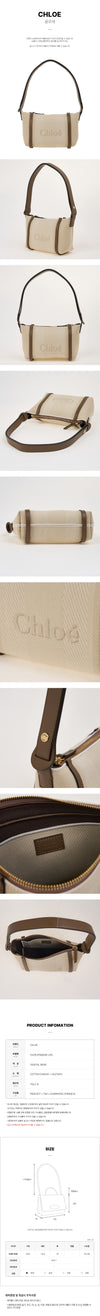 Chloe Canvas Carry Shoulder Bag 152801370 [P]