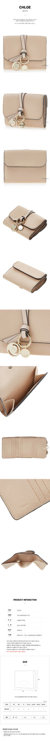 CHLOE Alphabets-Münz-Mini-Geldbörse 6J5 SS25 140569518 [P]