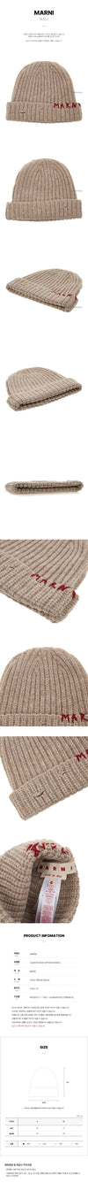 Marni Women Logo Embroidered Hat 100342808 [P]