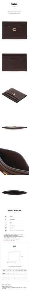 COACH CM435 B4MPL SS26 Frauen Essentieller Kartenetui 158313600 [P]