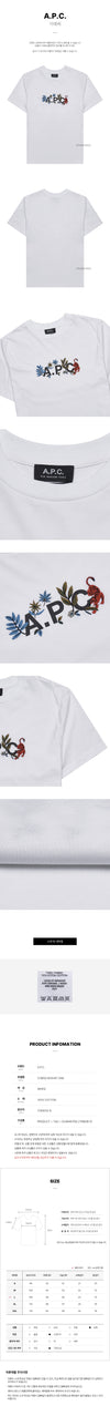 APC アウクスルト ロゴ Tシャツ 132699340 [P]