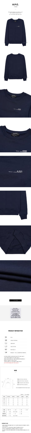 APC Women's Item Logo Sweatshirt COEAS F27663 IAK 73227055 [P]