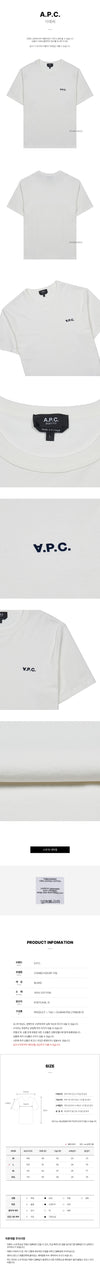 APC Men's PVC Mini Logo T-Shirt 135258519 [P]