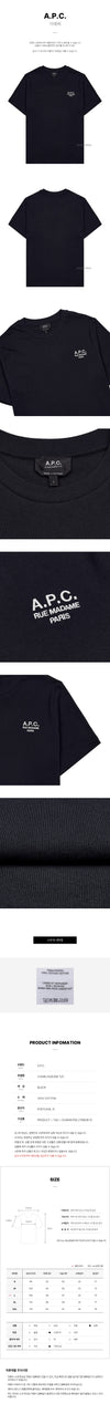 APC SS25 ロゴ Tシャツ 132699330 [P]