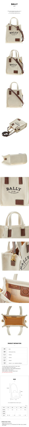 BALLY Klein Tote Bag mit Kristalliaxen ST 35O 48897113 [P]
