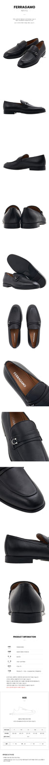 SALVATORE FERRAGAMO NERO 0768125 FW24 メンズローファー 101454510 [P]