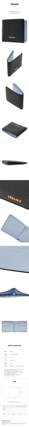 VERSACE DPU2463 1A13695 1B00V SS25 Herren Logo Lettering Geldbörse 127067747 [P]