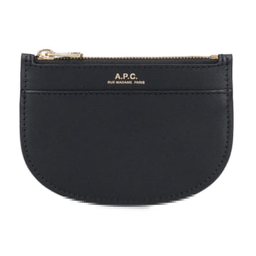 APC Logo Reißverschluss-Kartenhalter Schwarz 25FW 152303246