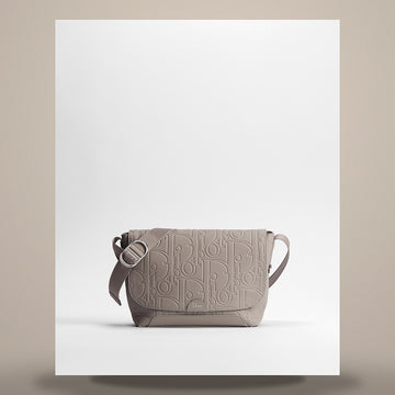 DIOR Jet Flap Strap Bag Small Trianon Grau 158760137 [P]