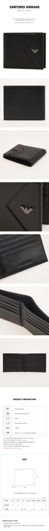 EMPORIO ARMANI バイフォールド財布 153566119 [P]