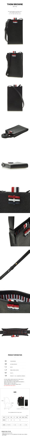 Thom Browne Women Three Bow Crossbody Phone Holder 00198 001 32034983 [P]