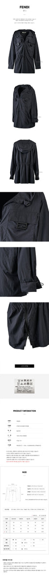 FENDI FAN116 AK8W F0GME Damen Anorak 55301755 [P]