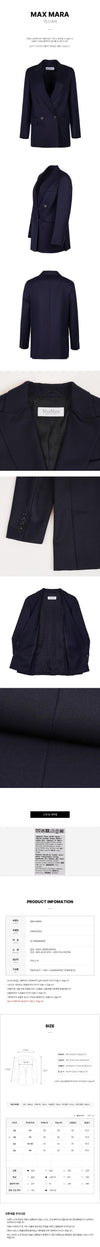 MAXMARA Doppelknopf-Blazer für Damen 148679856 [P]