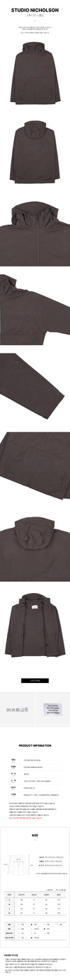 Studio Nicholson FAVONI Men's Hooded Jacket SNM919 MOSS 53606345 [P]