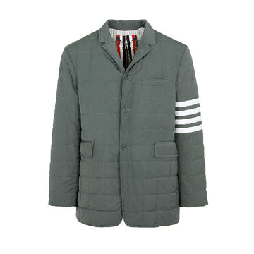Thom Browne 24FW Diagonal Stripe Down Fill Padded Jacket Mad Gray MJD088X 07259 035 151784286