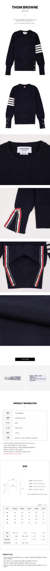 THOM BROWNE Klassischer gestickter Pullover für Frauen 151758388 [P]