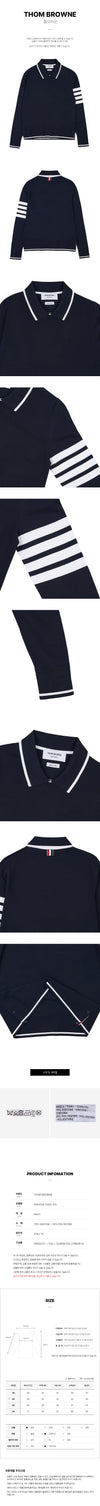 Thom Browne Women's 4-Bar Stripe Polo Sweater 75413641 [P]