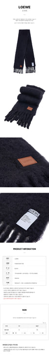 Loewe Anagram Patch Scarf 153200133 [P]