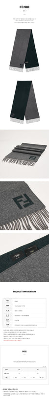 FENDI Wool Cashmere Schal für Alle 153471559 [P]
