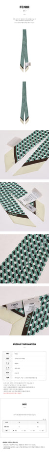 Fendi Optical Wrap Scarf 152801395 [P]