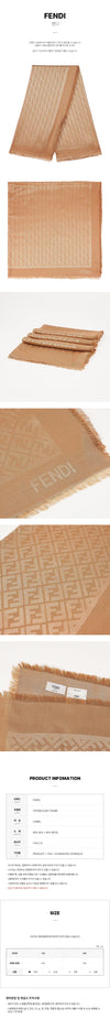 FENDI FFショールスカーフ 158313822 [P]