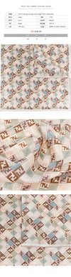 Fendi Micro Diagonal Scarf Natural 152242102 [P]