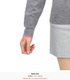 GFORE Golf Kleidung Damen Half-Zip Strick G4LF22S06A HGR 40922294 [P]