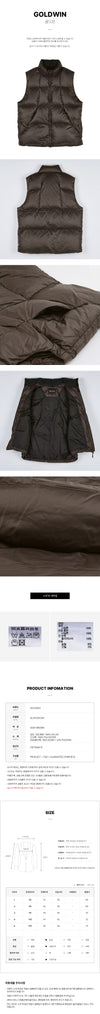 GOLDWIN GL25338 DW FW25 Men's Pertex Quantum Padded Vest 148445788 [P]