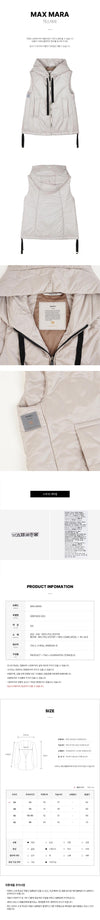 MaxMara 003 FW25 Women’s Padded Vest 140569528 [P]