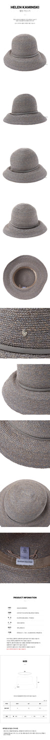 HELEN KAMINSKI ECLIPSE MELANGE PUMICE SS25 Damen Cloche-Hut 136221227 [P]