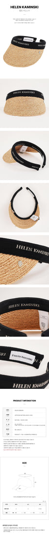 Helen Kaminski Bianca 8 Visor Hat 158546620 [P]