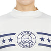 HORN GARMENT ゴルフウェア モックネック レディース 半袖Tシャツ HCW 2A AA02 WHITE 32630692 [P]