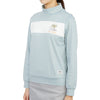 HORN GARMENT Damen Langarm-T-Shirt mit hohem Kragen HCW 2A AA03 SAX 31420784 [P]