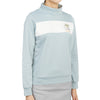 HORN GARMENT Damen Langarm-T-Shirt mit hohem Kragen HCW 2A AA03 SAX 31420784 [P]