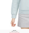 HORN GARMENT Damen Langarm-T-Shirt mit hohem Kragen HCW 2A AA03 SAX 31420784 [P]