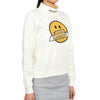 HORN GARMENT Golfbekleidung Mock-Neck Damen Sweatshirt Langarmshirt Weiß AA55 42306575 [P]