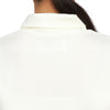 HORN GARMENT Golfbekleidung Mock-Neck Damen Sweatshirt Langarmshirt Weiß AA55 42306575 [P]