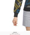 HORN GARMENT Women's Knit Golf Wear HCW 2C AB05 BLACK 42761397 [P]