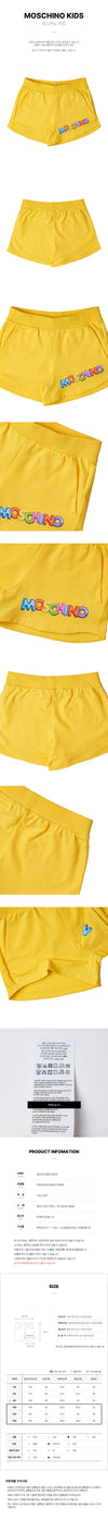 MOSCHINO KIDS Inflatable Logo Shorts 51898 (10-14) 48274713 [P]