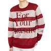 HORN GARMENT ゴルフウェア メンズ ニット HHM 2A AB52 レッド 31421194 [P]
