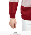 HORN GARMENT ゴルフウェア メンズ ニット HHM 2A AB52 レッド 31421194 [P]