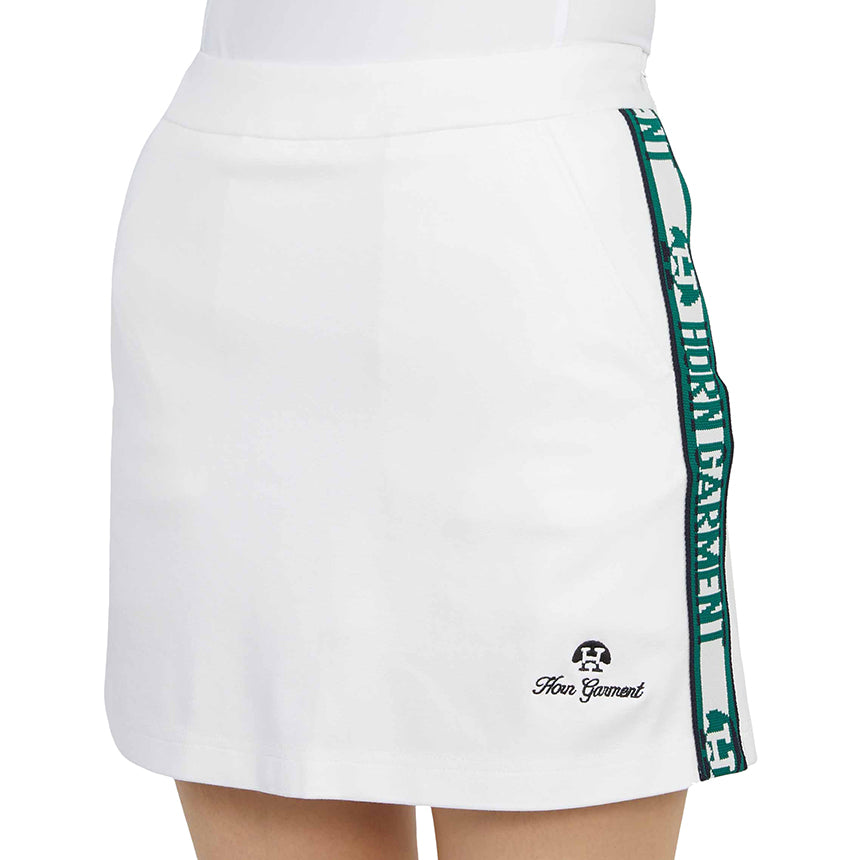 HORN GARMENT Golf Skirt Women 2A AE57 WHITE 31445892 – trenbe