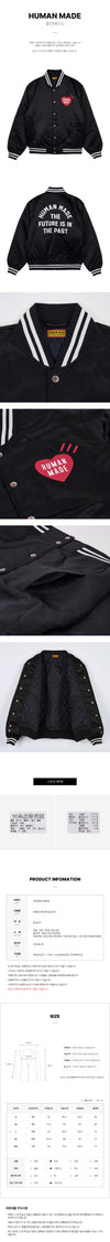 Human Made Nylon Stadium Jacket 151758425 [P]