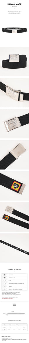 HUMAN MADE HM31GD083 BLACK SS26 Gürtel 157406126 [P]