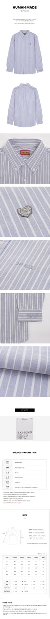 Human Made Striped OX Shirt 157406034 [P]