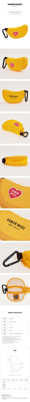 HUMAN MADE HM32GD004 YELLOW FW26 Banana Pouch 162370760 [P]