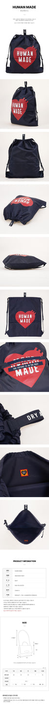 HUMAN MADE HM32GD021 NAVY FW26 Unisex Rucksack 162370817 [P]