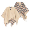 BURBERRY Woll-Reversibles Cape mit Karomuster 161013159 [P]