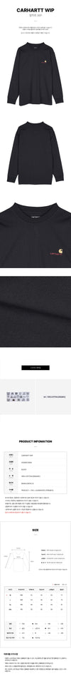 CARHARTT Lange Ärmel mit amerikanischem Schriftzug 154750910 [P]