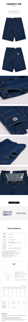 CARHARTT I032026 0106 SS26 Herren Denim Shorts 152756640 [P]
